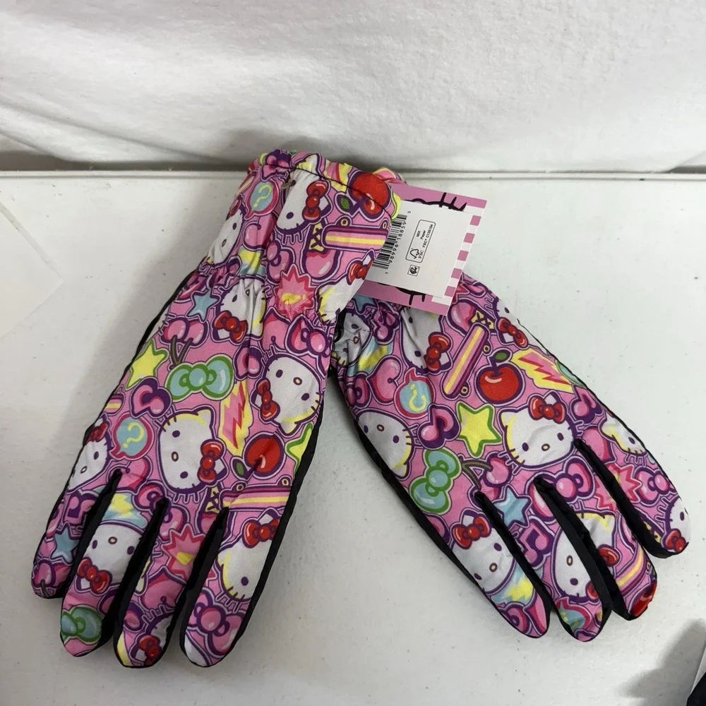 Hello Kitty Winter Gloves Girls Size S/M